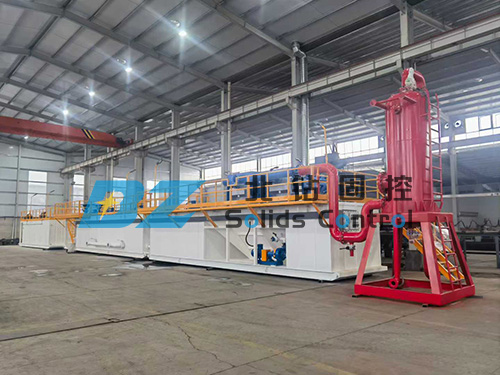 北鉆固控XJ550修井機(jī)固控系統(tǒng)調(diào)試驗(yàn)收完成，準(zhǔn)備銷(xiāo)往海外